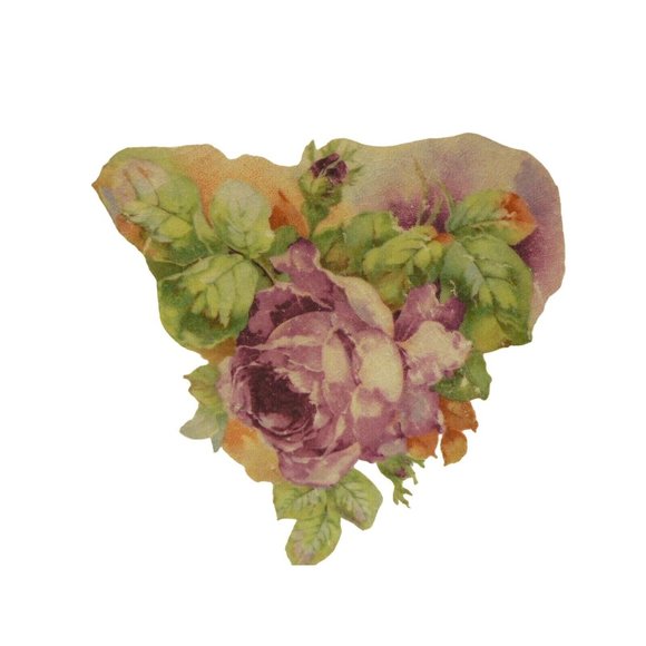 Limoges China Floral Plate Bread Salad 8" dia - Picture 2 of 10